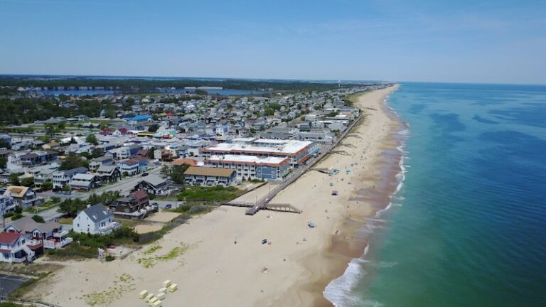 Bethany Beach, Delaware. Photo via Shutterstock.
