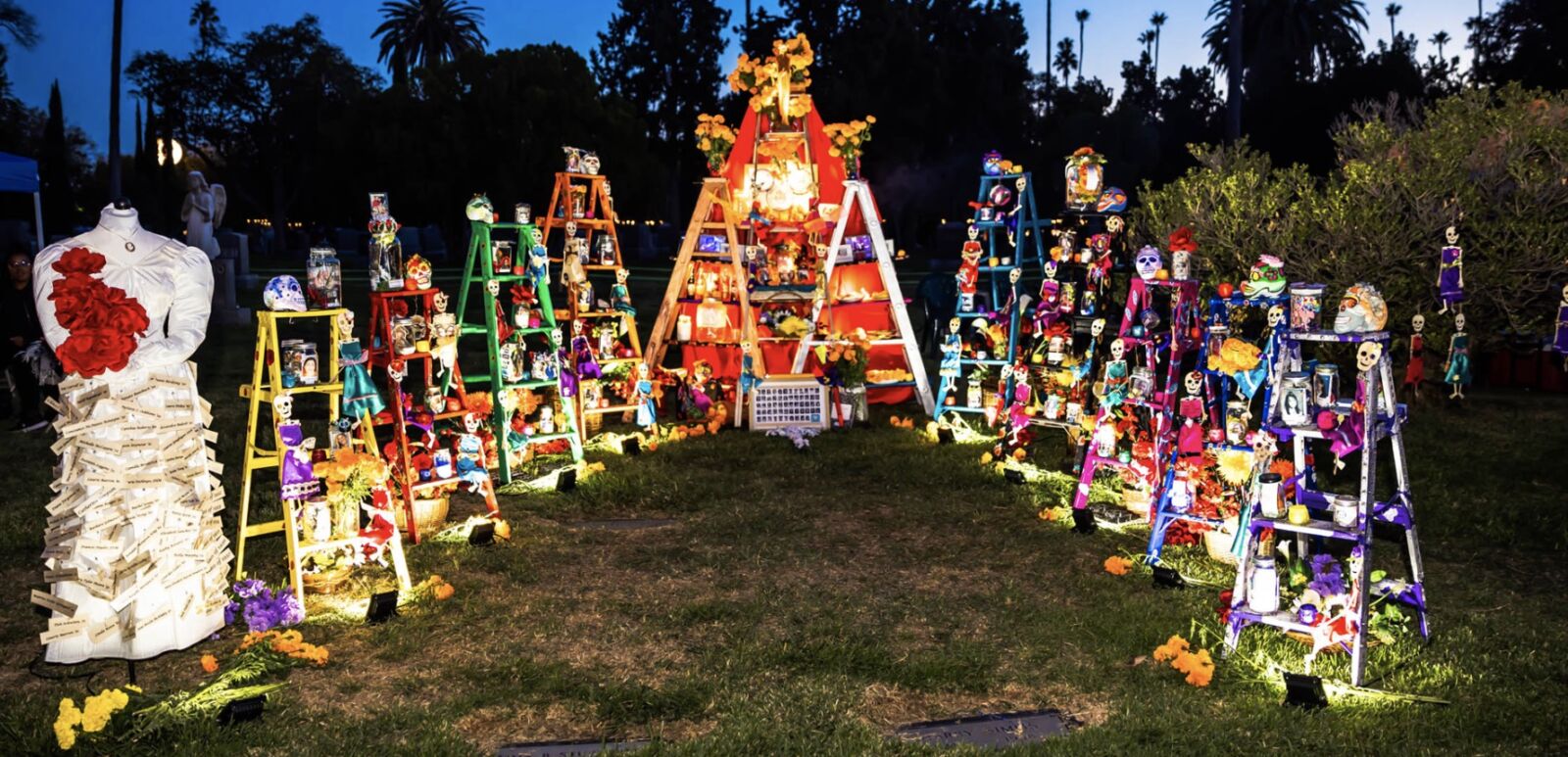 Hollywood Forever Dia de Los Muertos 2023. Photo courtesy of Hollywood Forever Cemetery.