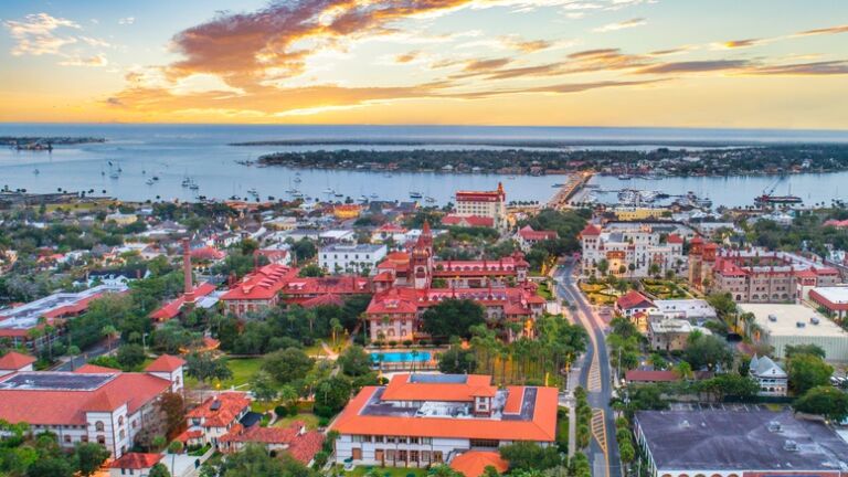 St. Augustine, Florida. Photo via Shutterstock.