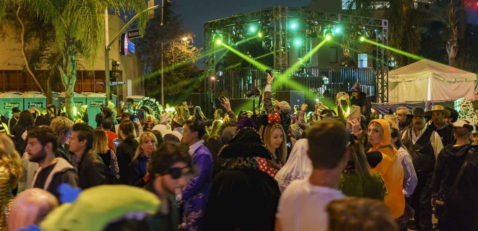 West Hollywood Halloween Carnaval in 2017. Photo via Shutterstock.