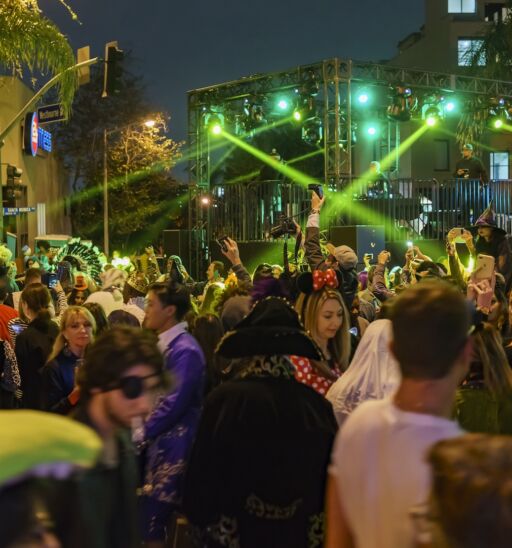 West Hollywood Halloween Carnaval in 2017. Photo via Shutterstock.