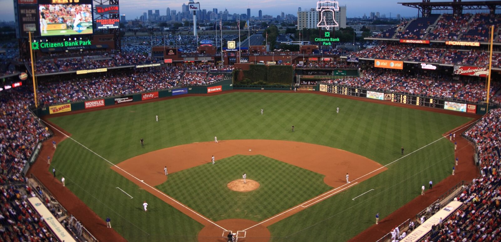 Citizens Bank Park is the home of the National League's Phillies, on September 7, 2010 in Philadelphia.