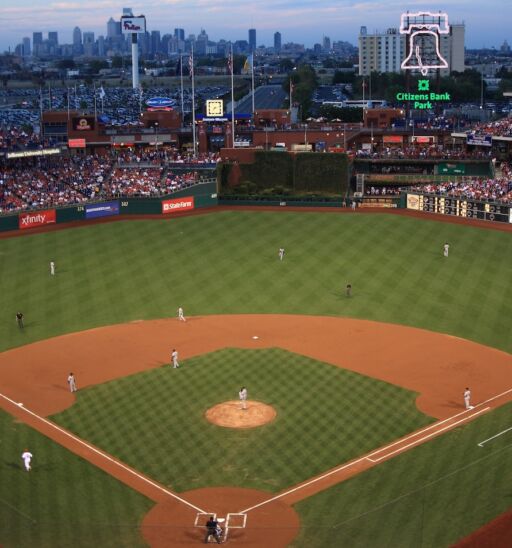 Citizens Bank Park is the home of the National League's Phillies, on September 7, 2010 in Philadelphia.