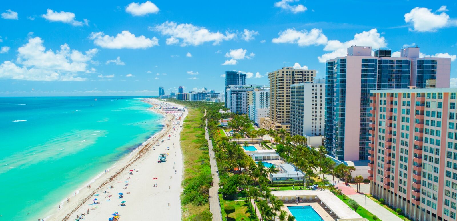 Where you should go in December: South Beach in Miami.