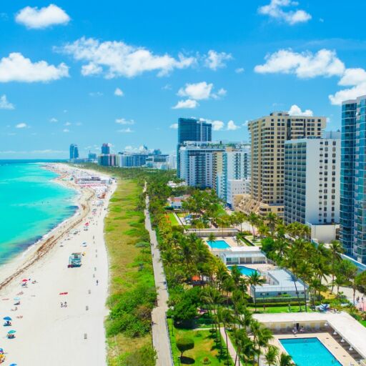 Where you should go in December: South Beach in Miami.