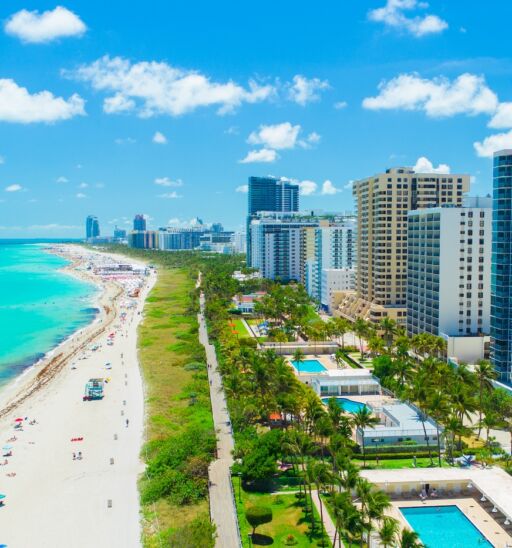 Where you should go in December: South Beach in Miami.