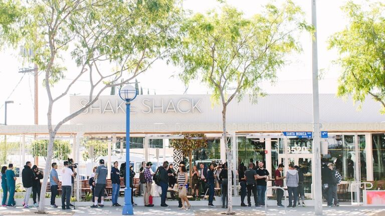 Shake Shack's West Hollywood location.
