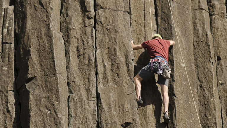 Skinner Butte Climbing Columns