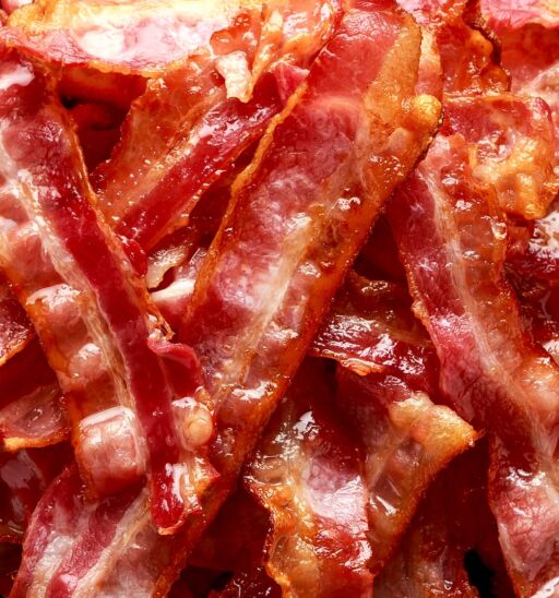 Bacon. Photo via Shutterstock.