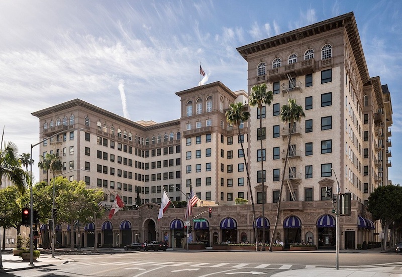 Beyonce's favorite hotels in America: Beverly Wilshire Hotel