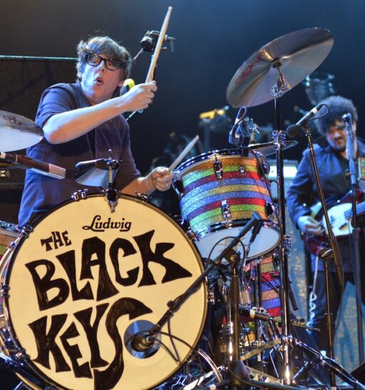 24 JUNE, 2014: Patrick Carney of The Black Keys performing at InMusic Festival.