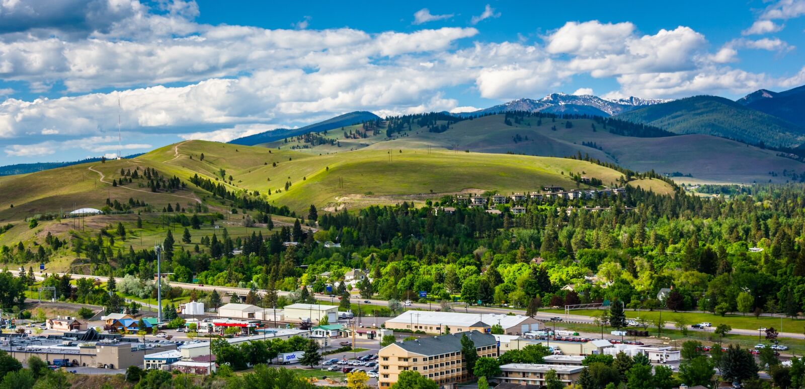 Missoula, Montana. Photo via Shutterstock.