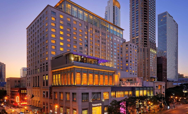 Beyonce's favorite hotels in America: Peninsula Chicago Hotel