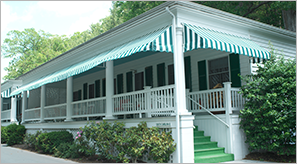 Legacy cottages, exterior of South Carolina row cottages