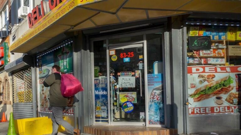 A New York City deli in 2019. Photo via Shutterstock.