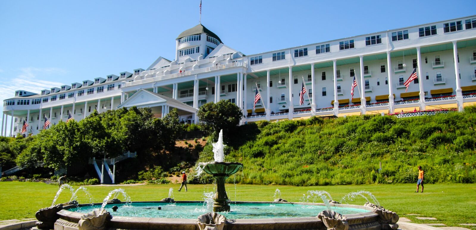 Grand Hotel on Mackinac Island.