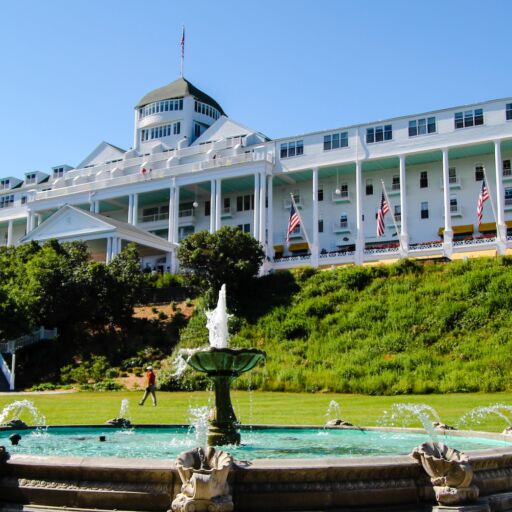 Grand Hotel on Mackinac Island.