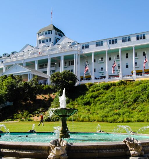 Grand Hotel on Mackinac Island.