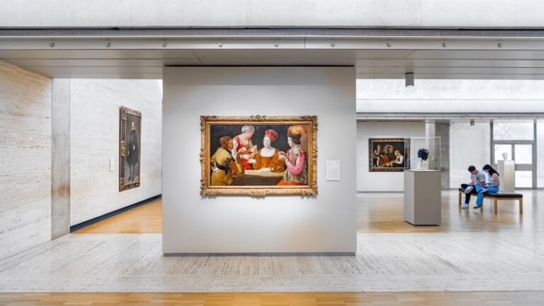 ort Worth, Texas - November 5, 2023: The Kimbell Art Museum is located in the cultural district and host European Old Masters and traveling art exhibitions in Ft Worth, Texas, USA