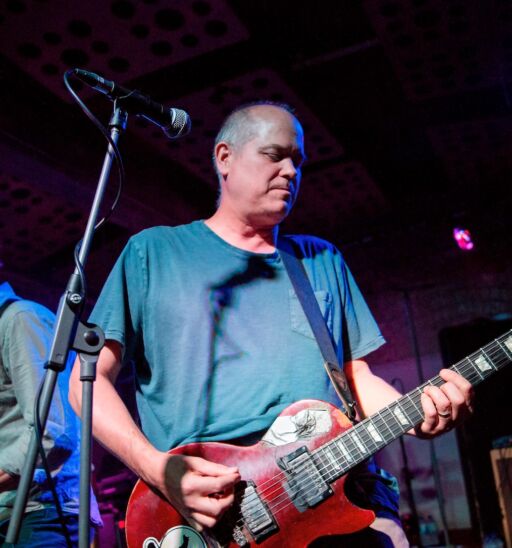 Superchunk performing live.