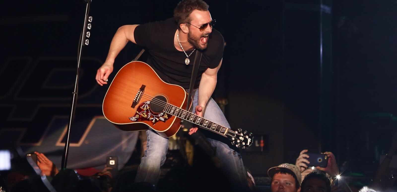 Singer Eric Church performs onstage in 2016.