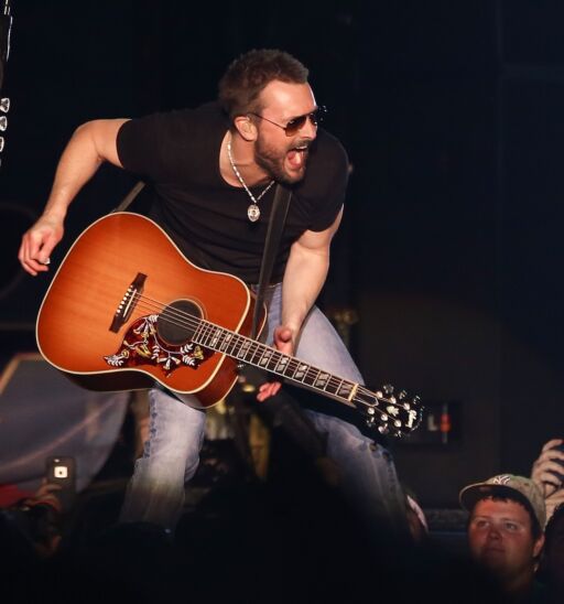 Singer Eric Church performs onstage in 2016.