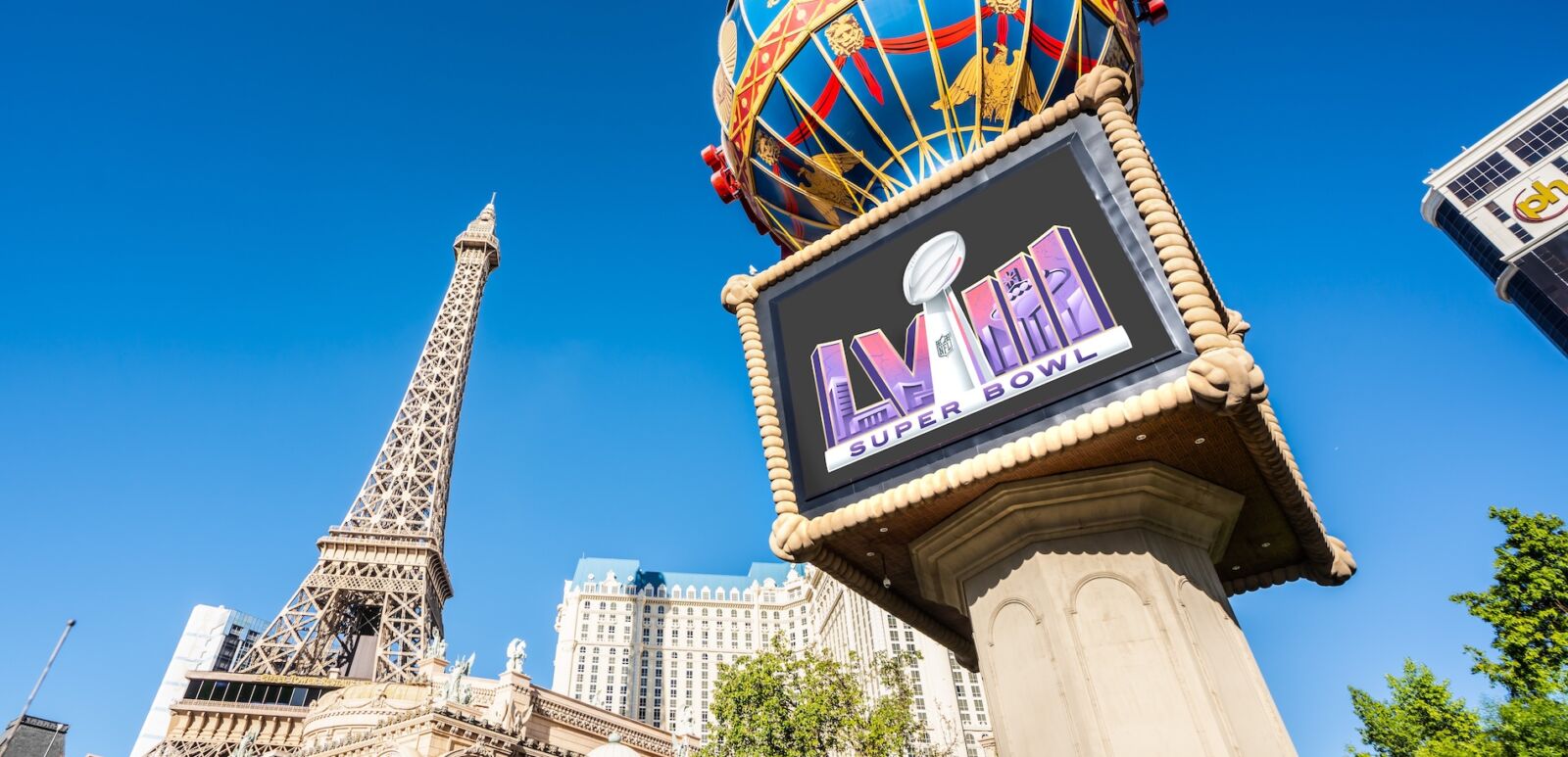 Super Bowl in Las Vegas. Photo by Shutterstock.