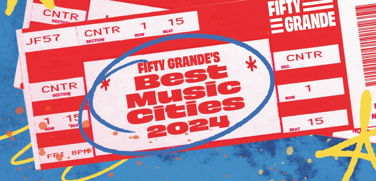 Fifty Grande's Best Music Cities Survey is open