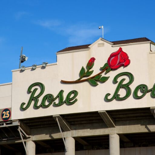 The Rose Bowl in Pasadena, Calif.