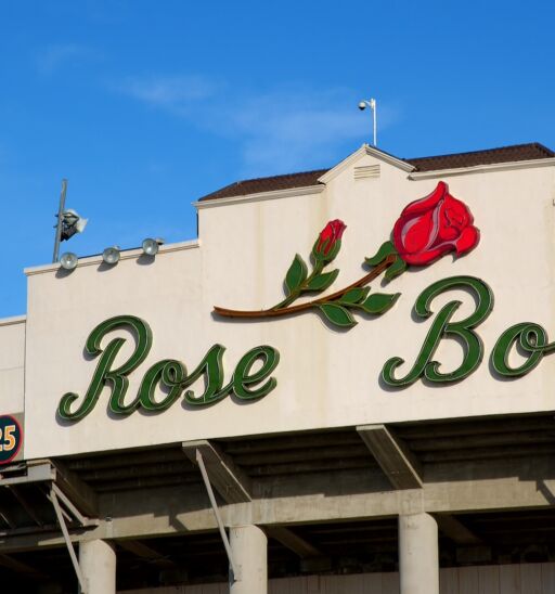 The Rose Bowl in Pasadena, Calif.