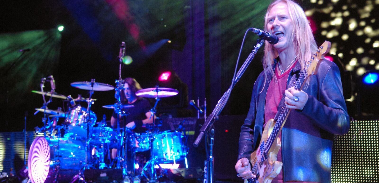 Guitarist/Vocalist Jerry Cantrell of the Heavy Metal band Alice in Chains performs in concert October 4, 2010 at Red Rocks Amphitheater in Denver, CO.