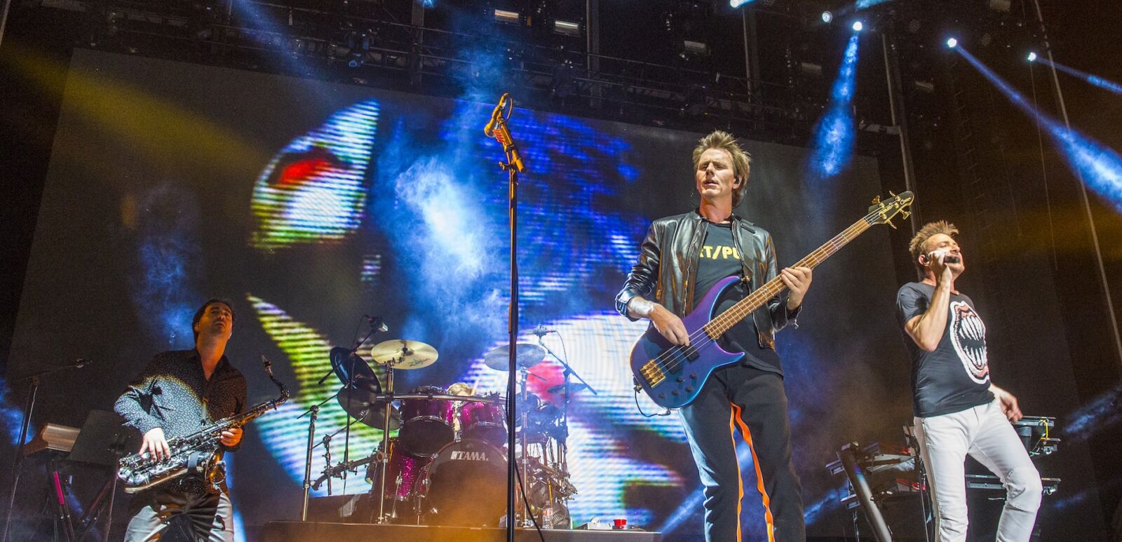 Duran Duran performs live in 2015.