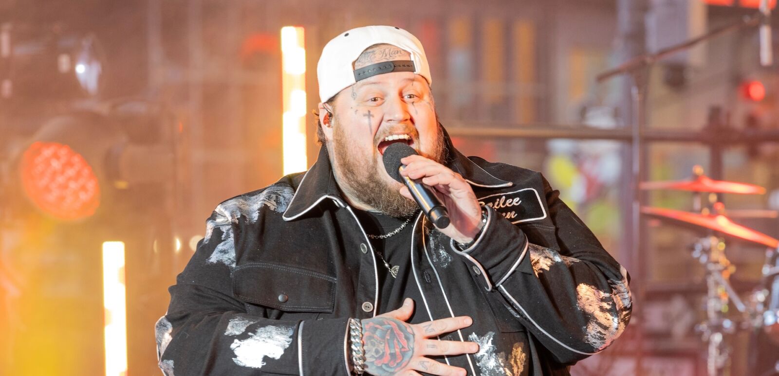 Jelly Roll performs live.