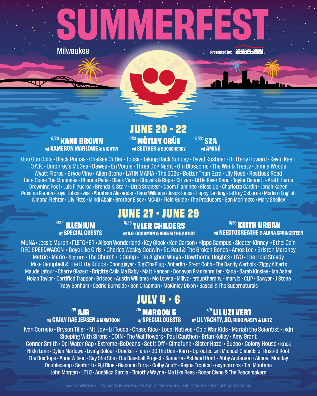 Summerfest 2024 poster